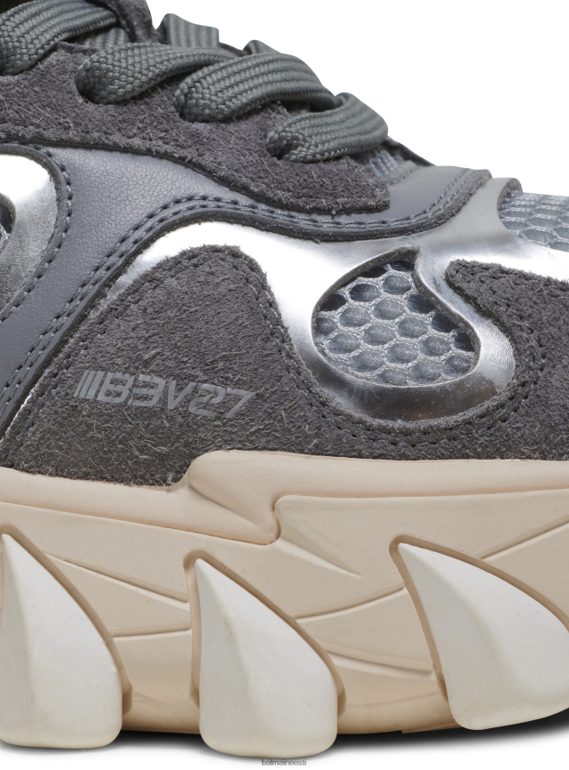 ee Balmain jalatsid mehed Metallist nahast ja võrgust b-east jalatsid hall LJ80021106