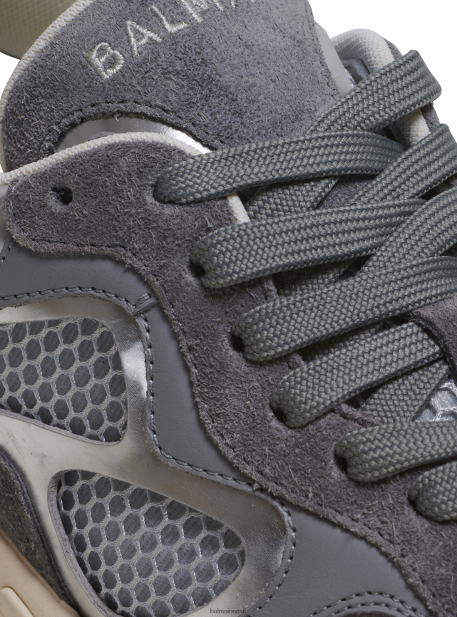 ee Balmain jalatsid mehed Metallist nahast ja võrgust b-east jalatsid hall LJ80021106