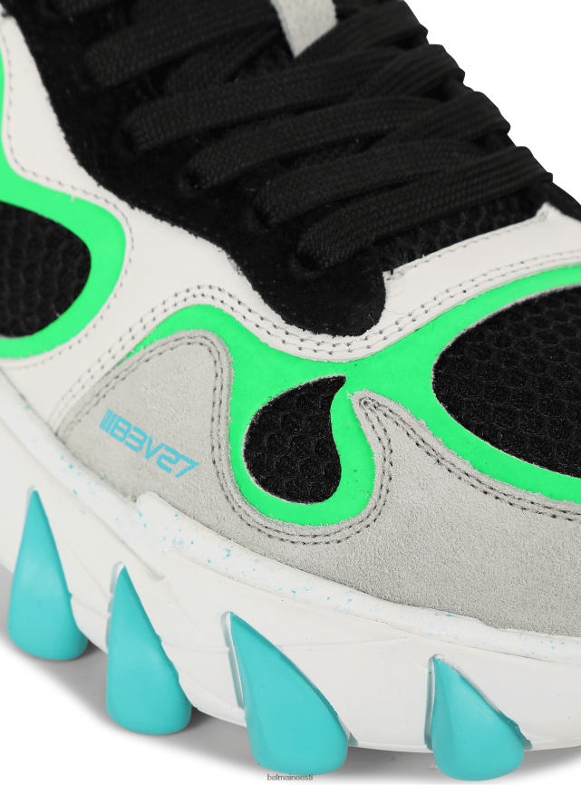 ee Balmain jalatsid mehed b-east nahast, seemisnahast ja võrgust trenažöör mitmevärviline LJ80021107