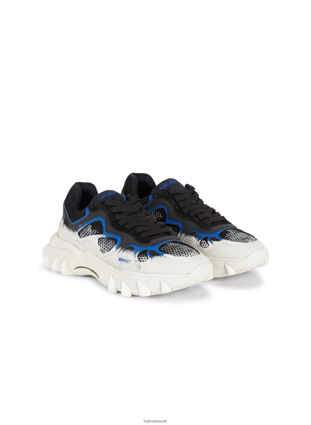 ee Balmain jalatsid mehed b-east nahast, seemisnahast ja võrgust trenažöör sinine LJ80021108