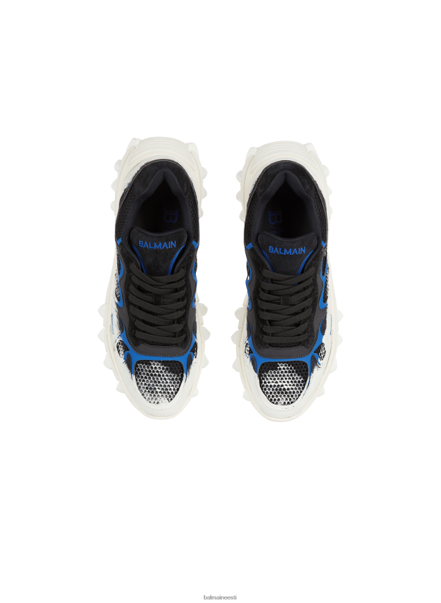 ee Balmain jalatsid mehed b-east nahast, seemisnahast ja võrgust trenažöör sinine LJ80021108