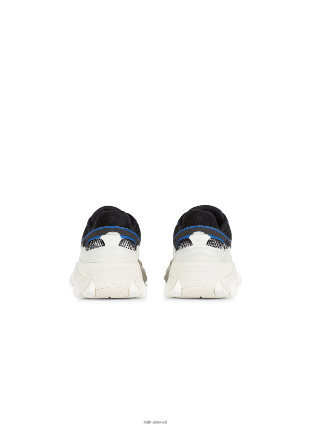 ee Balmain jalatsid mehed b-east nahast, seemisnahast ja võrgust trenažöör sinine LJ80021108