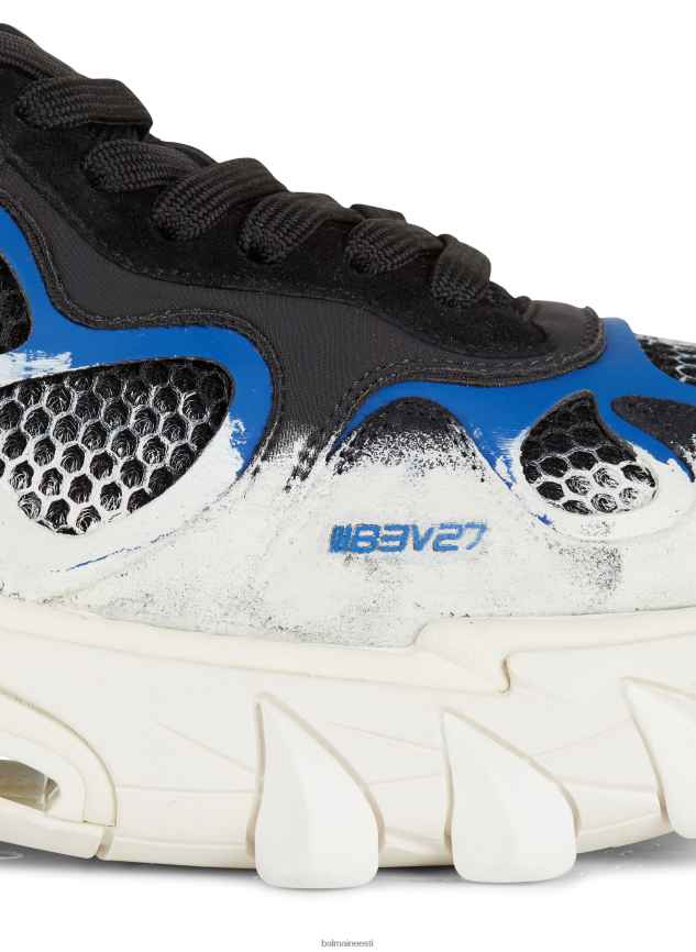 ee Balmain jalatsid mehed b-east nahast, seemisnahast ja võrgust trenažöör sinine LJ80021108