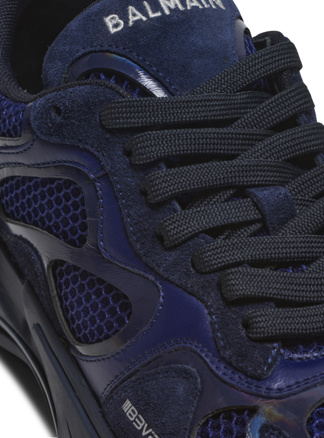 ee Balmain jalatsid mehed b-east seemisnahast ja võrgust jalatsid sinine LJ80021104