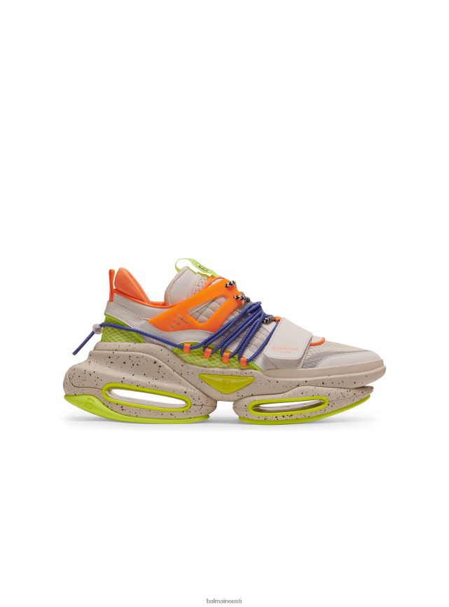 ee Balmain jalatsid mehed b-bold madalad jalatsid neopreenist ja seemisnahast mitmevärviline LJ80021115