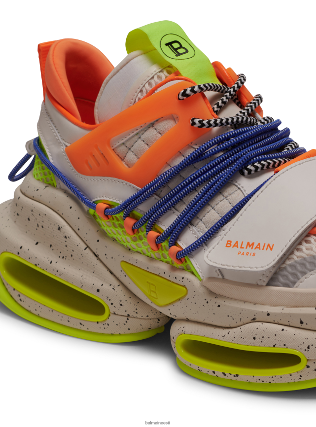 ee Balmain jalatsid mehed b-bold madalad jalatsid neopreenist ja seemisnahast mitmevärviline LJ80021115