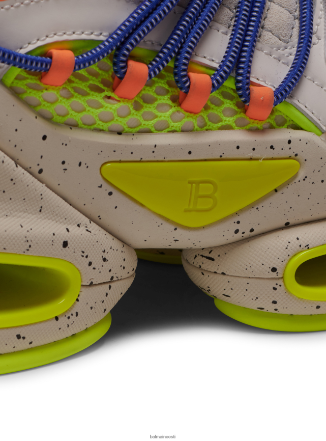 ee Balmain jalatsid mehed b-bold madalad jalatsid neopreenist ja seemisnahast mitmevärviline LJ80021115