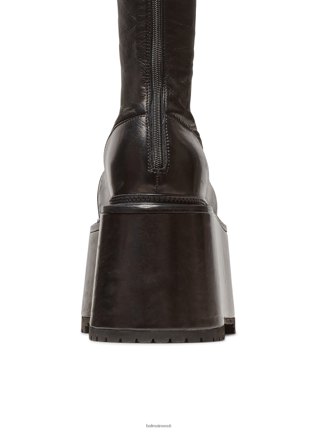 ee Balmain jalatsid mehed nahast platvormsaapad must LJ80021148
