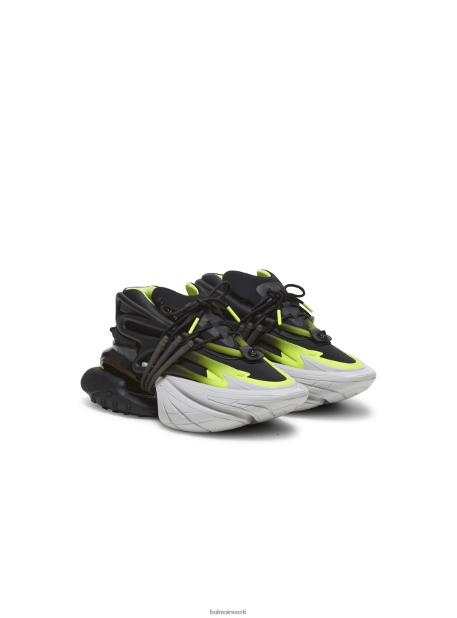 ee Balmain jalatsid mehed neopreenist ja nahast fluorestseeruvad ükssarvikutrenažöörid mitmevärviline LJ80021095