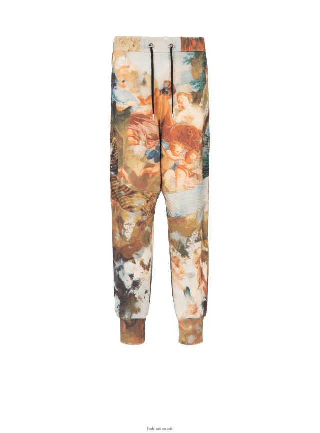 ee Balmain Riietus mehed taevaprindiga jooksupüksid mitmevärviline LJ80021074