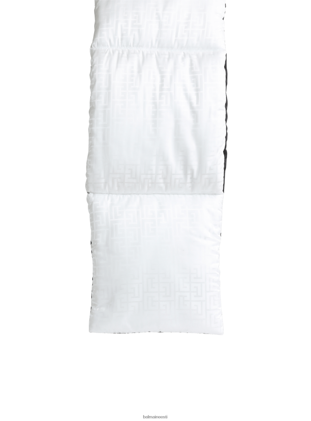 ee Balmain tarvikud mehed kaubamärgi monogramm nailon sall must LJ80021197