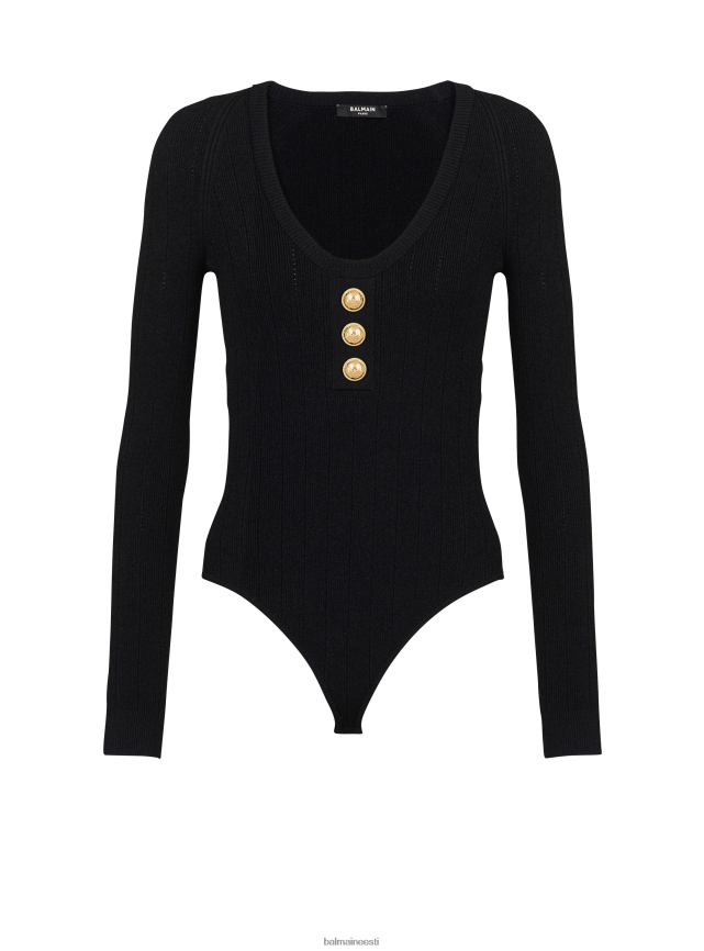 ee Balmain Riietus naised kootud body must LJ8002237