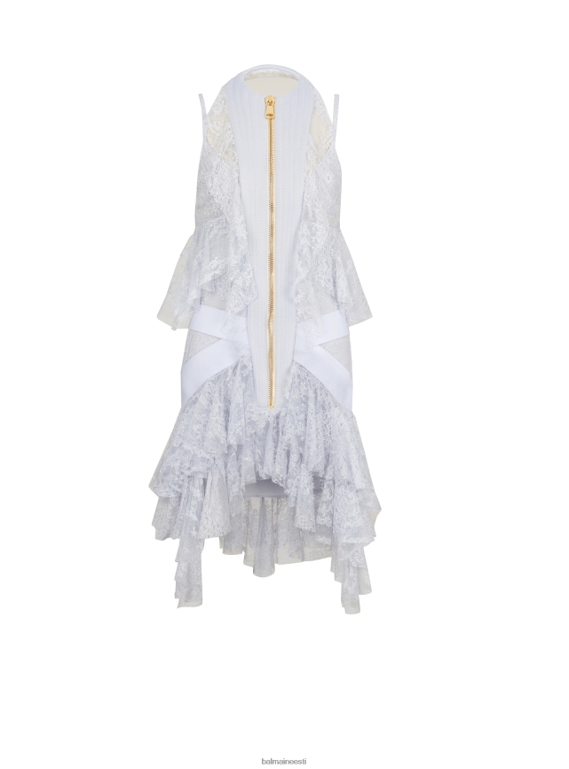 ee Balmain Riietus naised lühike pitskleit sinine LJ800277