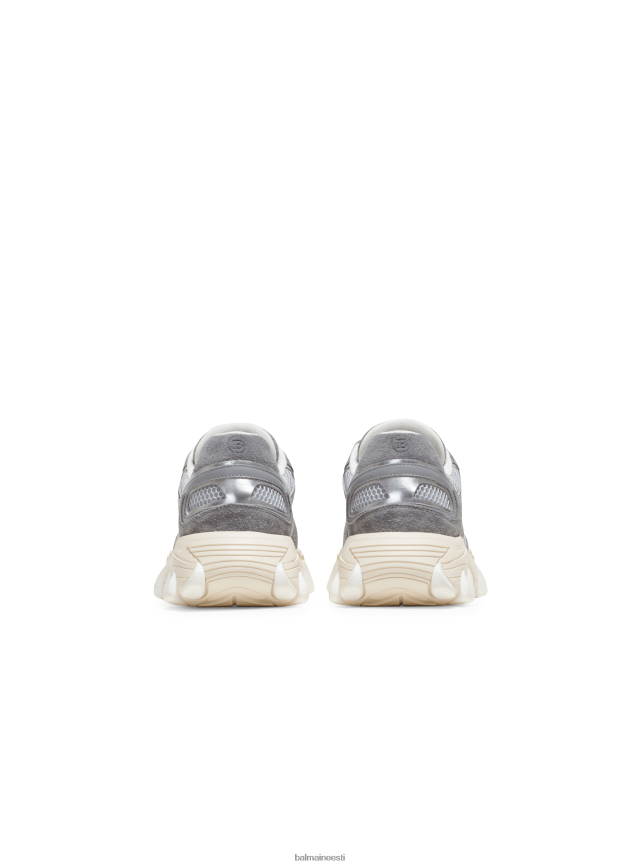 ee Balmain jalatsid naised Metallist nahast ja võrgust b-east jalatsid hall LJ8002591