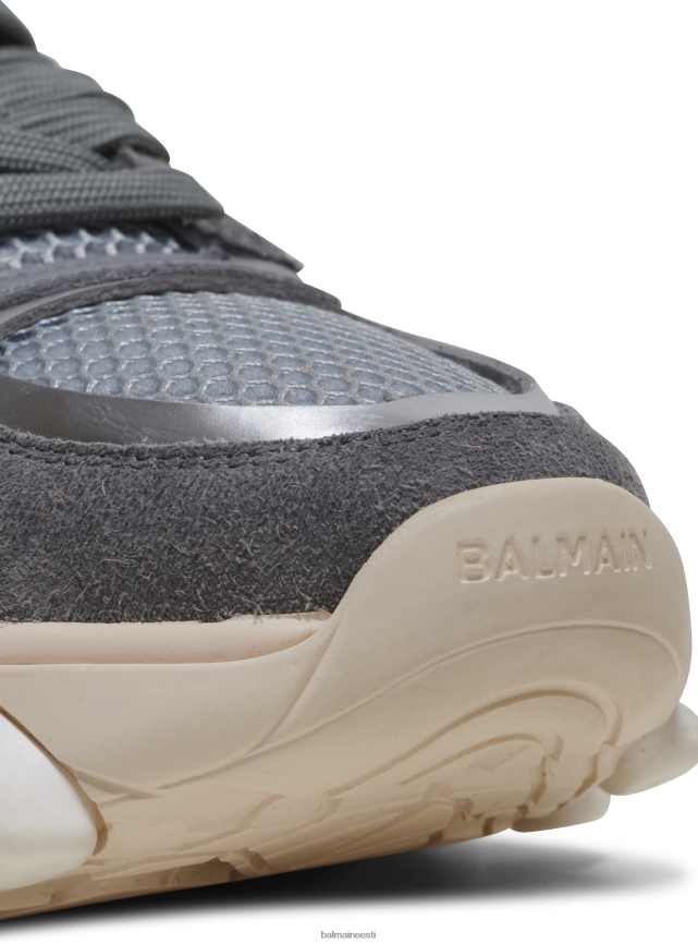 ee Balmain jalatsid naised Metallist nahast ja võrgust b-east jalatsid hall LJ8002591