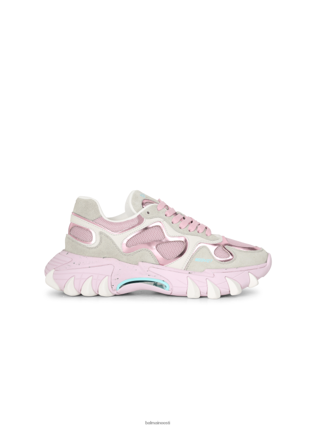 ee Balmain jalatsid naised b-east nahast, seemisnahast ja võrgust trenažöör roosa LJ8002595