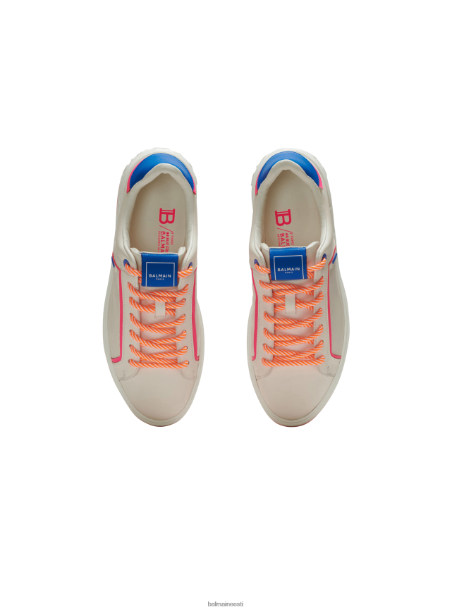 ee Balmain jalatsid naised b-väljaku nahast jalatsid mitmevärviline LJ8002613