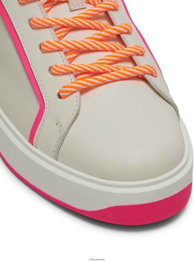 ee Balmain jalatsid naised b-väljaku nahast jalatsid mitmevärviline LJ8002613