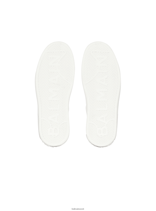 ee Balmain jalatsid naised kahevärvilised žakaarmadratsist b-väljaku tossud roosa LJ8002614