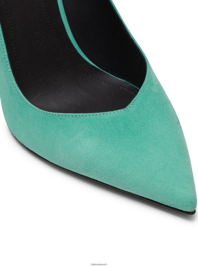 ee Balmain jalatsid naised rubiinseemisnahast tikkpüksid roheline LJ8002652