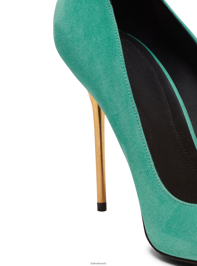 ee Balmain jalatsid naised rubiinseemisnahast tikkpüksid roheline LJ8002652