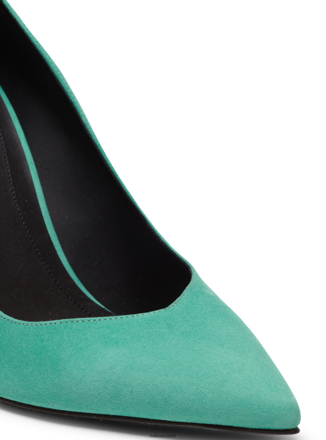 ee Balmain jalatsid naised rubiinseemisnahast tikkpüksid roheline LJ8002652