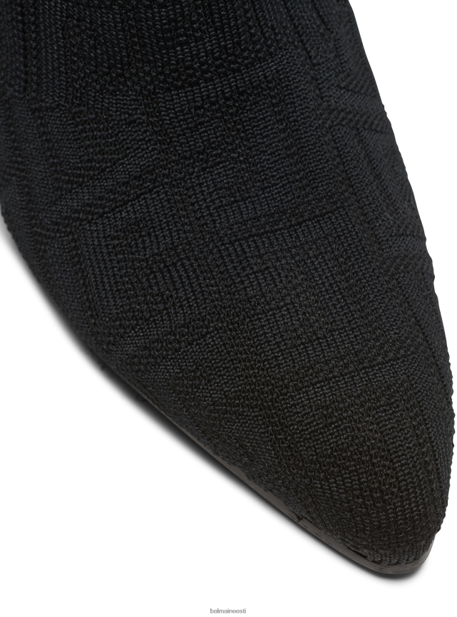 ee Balmain jalatsid naised monogrammiga moneta võrgust saapad must LJ8002663