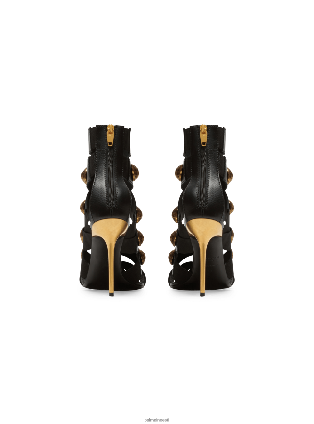 ee Balmain jalatsid naised alma nahast sandaalid must LJ8002641