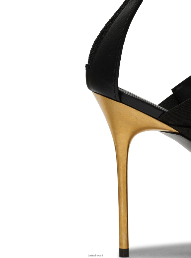 ee Balmain jalatsid naised alma nahast sandaalid must LJ8002641