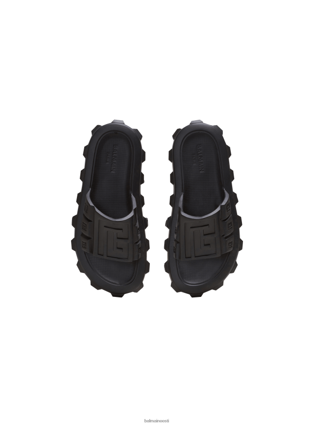 ee Balmain jalatsid naised ari lamedad muulad must LJ8002686