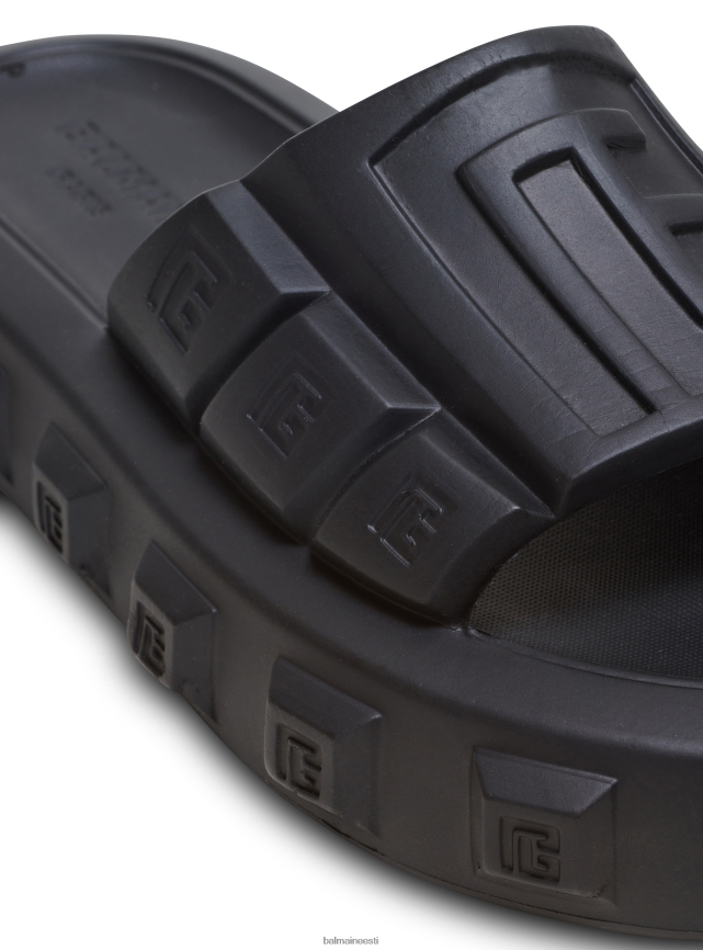 ee Balmain jalatsid naised ari lamedad muulad must LJ8002686