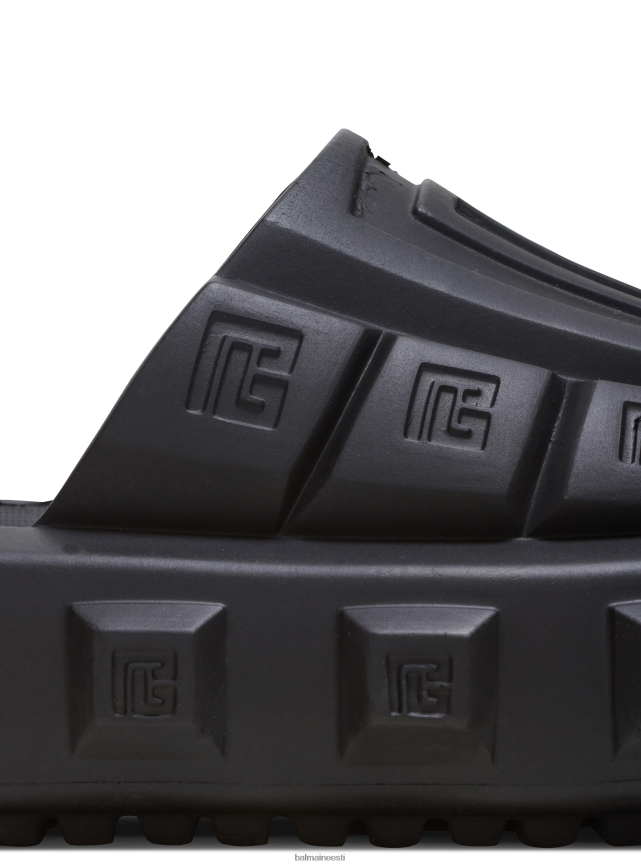 ee Balmain jalatsid naised ari lamedad muulad must LJ8002686