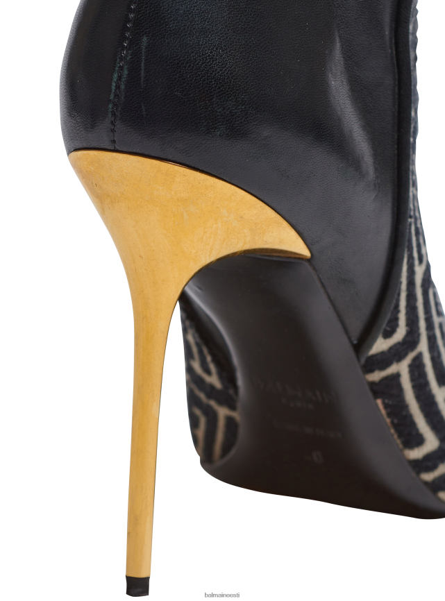 ee Balmain jalatsid naised kootud ja seemisnahast b-bold kiiltossud must LJ8002672