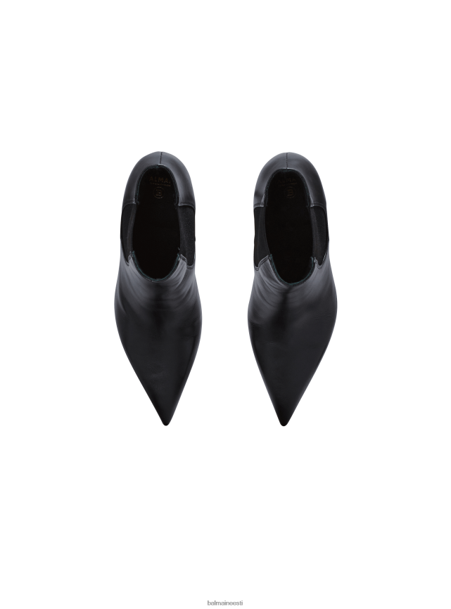 ee Balmain jalatsid naised moneta nahast poolsaapad must LJ8002668