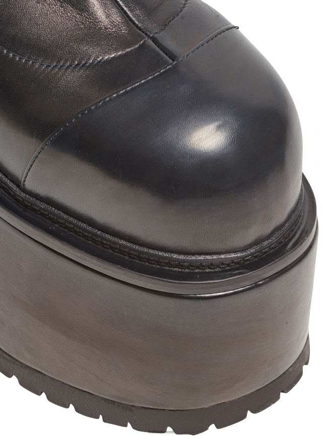 ee Balmain jalatsid naised nahast platvormsaapad must LJ8002664