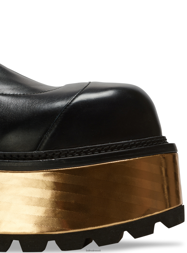 ee Balmain jalatsid naised nahast platvormsaapad must LJ8002665