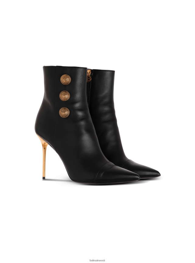ee Balmain jalatsid naised nahast roni poolsaapad must LJ8002673