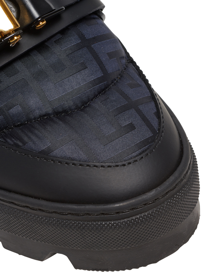 ee Balmain jalatsid naised rossignol kapsel-brändi monogrammi nailonist apres-suusasaapad must LJ8002680