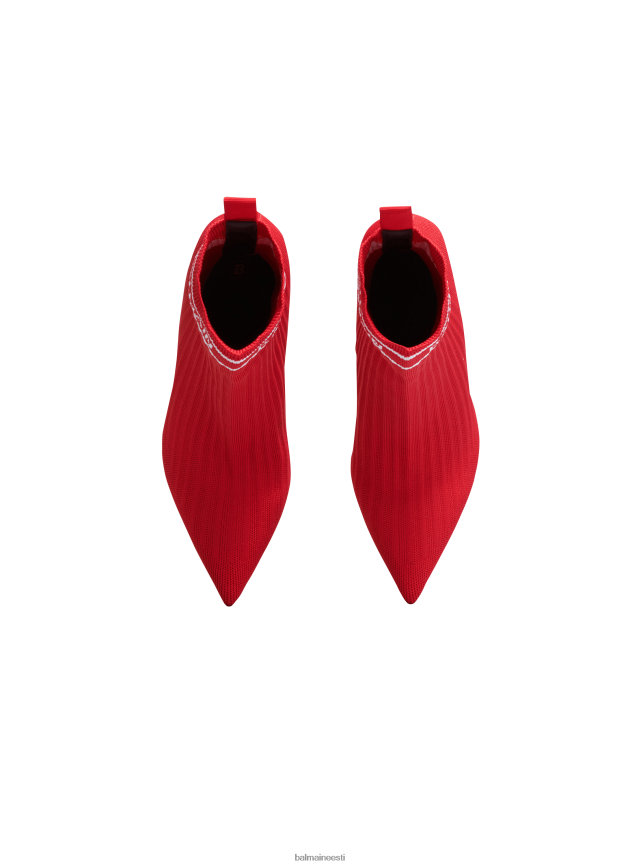 ee Balmain jalatsid naised skye veniv kootud poolsaapad punane LJ8002676
