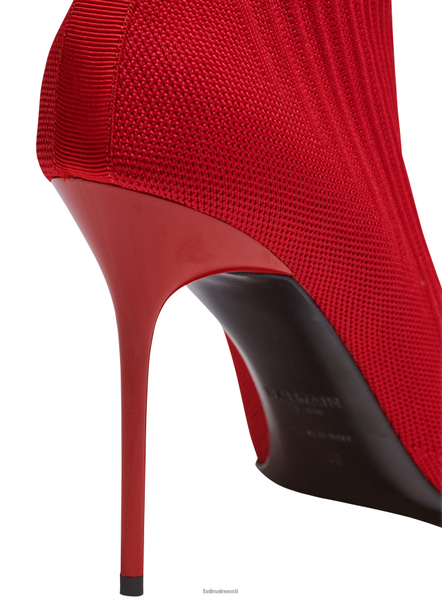 ee Balmain jalatsid naised skye veniv kootud poolsaapad punane LJ8002676