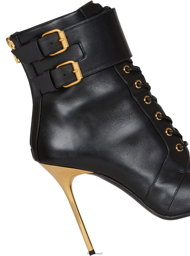 ee Balmain jalatsid naised uria nahast poolsaapad must LJ8002674