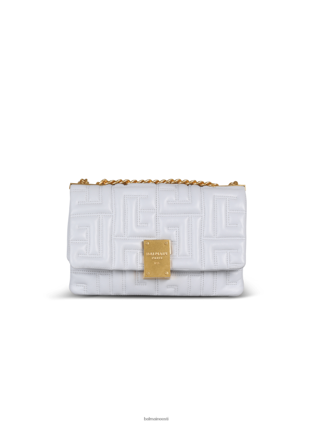 ee Balmain tarvikud naised väike 1945. aasta pehme tepitud nahast kott hall LJ8002543