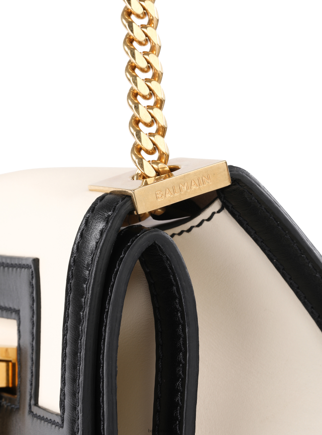 ee Balmain tarvikud naised väikesemõõduline ja nahast 1945. aasta muinsuskott valge LJ8002550