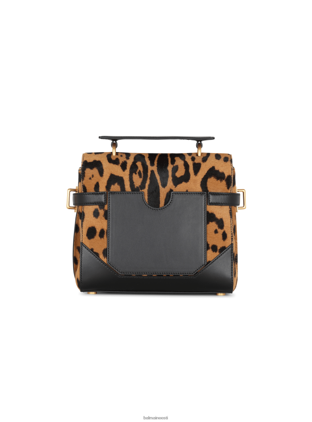 ee Balmain tarvikud naised Leopardiefektiga nahast kott b-buzz 23 pruun LJ8002502
