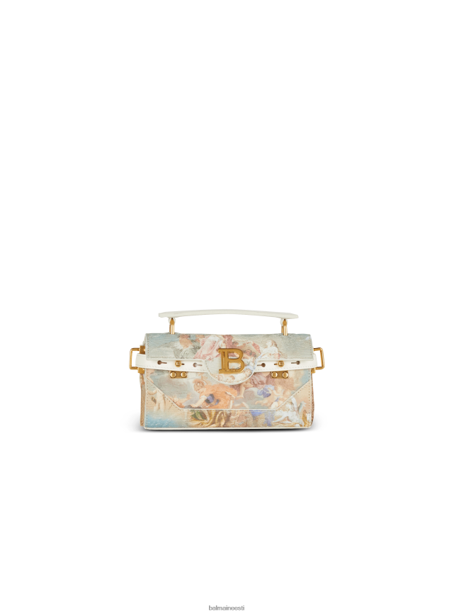ee Balmain tarvikud naised b-buzz 19 kott taevaprindiga lõuendis ja nahkdetailidega mitmevärviline LJ8002460