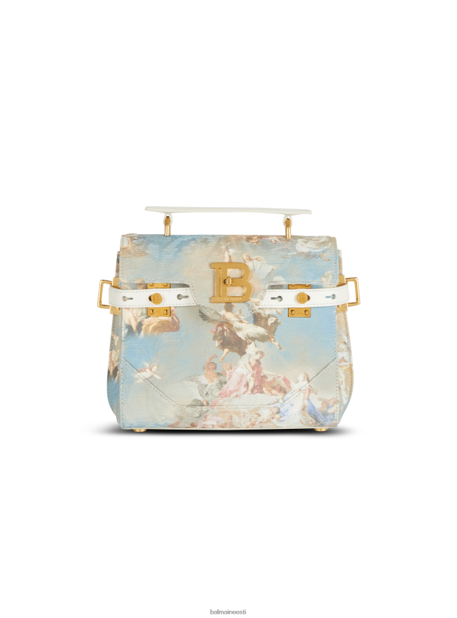 ee Balmain tarvikud naised b-buzz 23 kott taevaprindiga lõuendil mitmevärviline LJ8002448