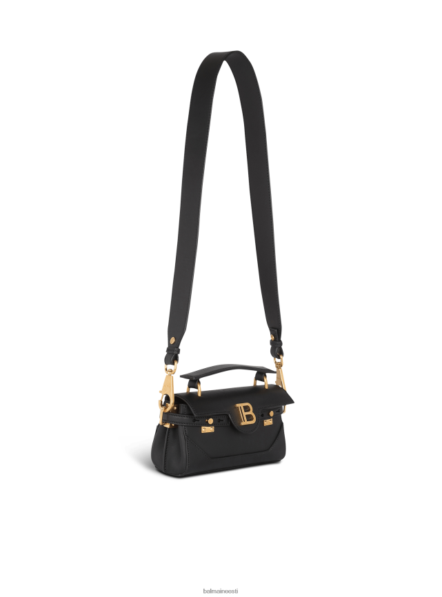 ee Balmain tarvikud naised siledast nahast b-buzz 19 kott must LJ8002462