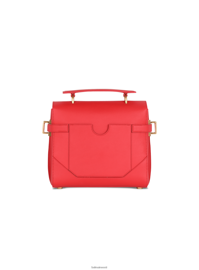 ee Balmain tarvikud naised siledast nahast b-buzz 23 kott punane LJ8002493