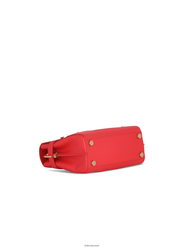 ee Balmain tarvikud naised siledast nahast b-buzz 23 kott punane LJ8002493