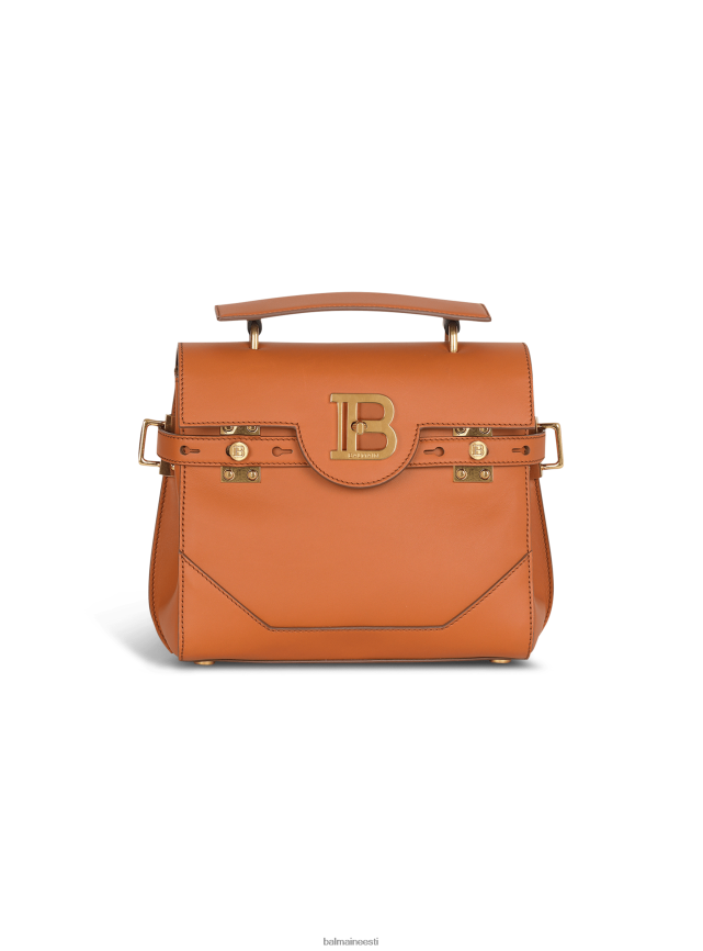 ee Balmain tarvikud naised tepitud nahast b-buzz 23 kott pruun LJ8002513